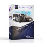 مجموعه تصاویر شاتر استوک پوستر های کارتونی والت دیزنی