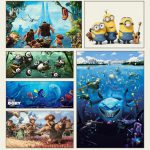 پوستر های دیواری کارتونی والت دیزنی